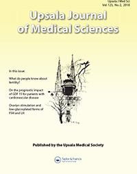 Cover image for Upsala Journal of Medical Sciences, Volume 123, Issue 2, 2018