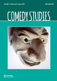 Cover image for Comedy Studies, Volume 14, Issue 2, 2023