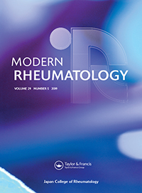 Cover image for Modern Rheumatology, Volume 29, Issue 5, 2019