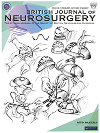 Cover image for British Journal of Neurosurgery, Volume 36, Issue 1, 2022