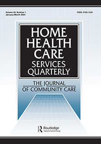 Cover image for Home Health Care Services Quarterly, Volume 43, Issue 1, 2024
