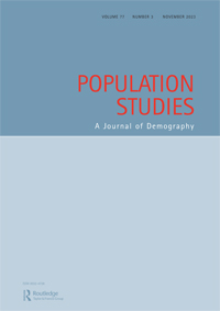 Cover image for Population Studies, Volume 77, Issue 3, 2023