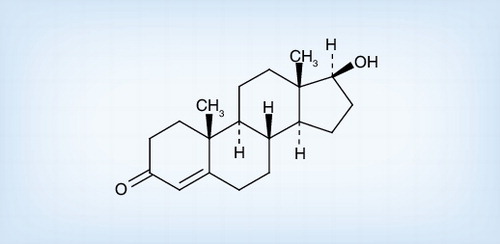Figure 1. Testosterone.Reproduced from Citation[101].