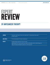 Cover image for Expert Review of Anticancer Therapy, Volume 15, Issue 11, 2015
