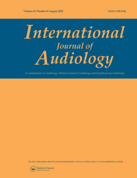 Cover image for International Journal of Audiology, Volume 61, Issue 8, 2022