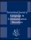 Cover image for International Journal of Language & Communication Disorders