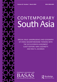 Cover image for Contemporary South Asia, Volume 32, Issue 1, 2024
