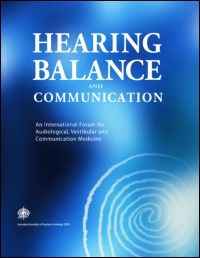 Cover image for Hearing, Balance and Communication, Volume 9, Issue 2, 2011