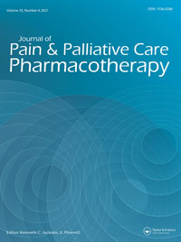 Cover image for Journal of Pain & Palliative Care Pharmacotherapy, Volume 35, Issue 4, 2021