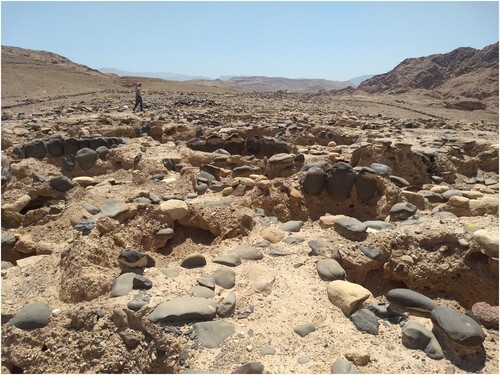 Figure 4. View of the Wadi Fidan 40 cemetery, in 2019 (photo by J.M. Tebes).