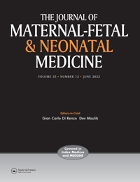 Cover image for The Journal of Maternal-Fetal & Neonatal Medicine, Volume 35, Issue 12, 2022