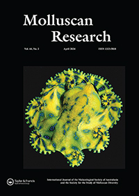 Cover image for Molluscan Research, Volume 44, Issue 2, 2024