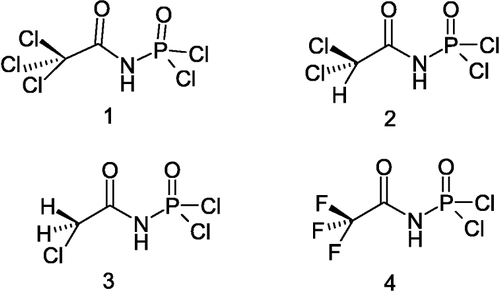 Scheme 1 Structures of compounds 1–4.