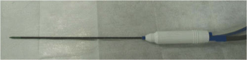 Figure 1. The internally cooled microwave electrode of Forsea Microwave™.