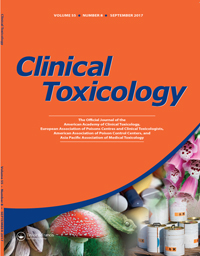 Cover image for Clinical Toxicology, Volume 55, Issue 8, 2017