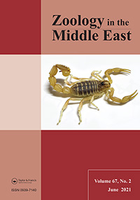 Cover image for Zoology in the Middle East, Volume 67, Issue 2, 2021