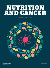Cover image for Nutrition and Cancer, Volume 75, Issue 9, 2023