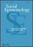 Cover image for Social Epistemology, Volume 26, Issue 3-4, 2012