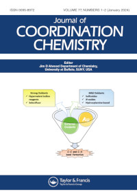 Cover image for Journal of Coordination Chemistry, Volume 77, Issue 1-2, 2024