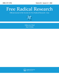 Cover image for Free Radical Research, Volume 56, Issue 3-4, 2022