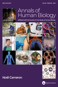 Cover image for Annals of Human Biology