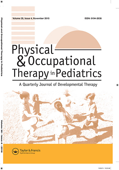 Cover image for Physical & Occupational Therapy In Pediatrics, Volume 35, Issue 4, 2015
