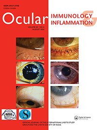 Cover image for Ocular Immunology and Inflammation, Volume 28, Issue 6, 2020
