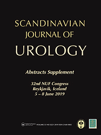 Cover image for Scandinavian Journal of Urology, Volume 53, Issue sup221, 2019