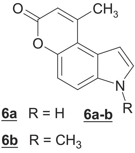 Figure 1.  Structures of 6a and 6b.