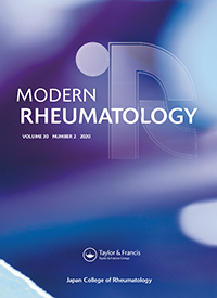 Cover image for Modern Rheumatology, Volume 30, Issue 2, 2020