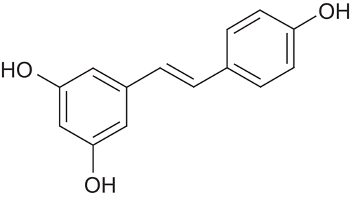 Figure 12.  Structure of resveratrol.