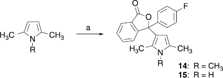 Scheme 3 (a) 14: 7, AlCl3, 1,2-dichlororethane, room temp.; 15: 7, SnCl4, 1,2-dichlororethane, 50°C.
