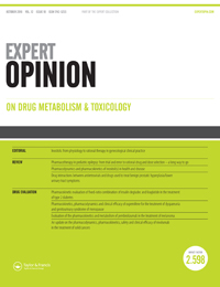 Cover image for Expert Opinion on Drug Metabolism & Toxicology, Volume 12, Issue 10, 2016