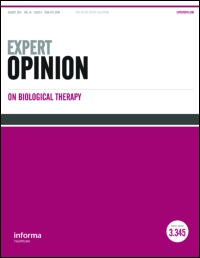 Cover image for Expert Opinion on Biological Therapy, Volume 19, Issue 1, 2019