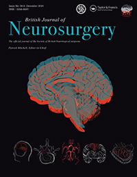 Cover image for British Journal of Neurosurgery, Volume 34, Issue 6, 2020