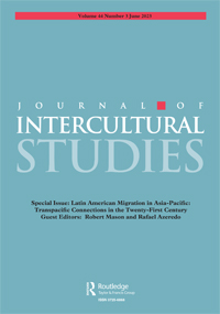Cover image for Journal of Intercultural Studies, Volume 44, Issue 3, 2023