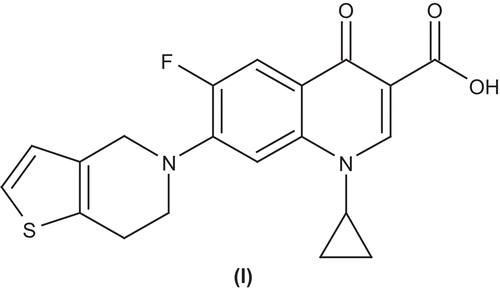 Figure 11.  Ciprofloxacin derivative (l).