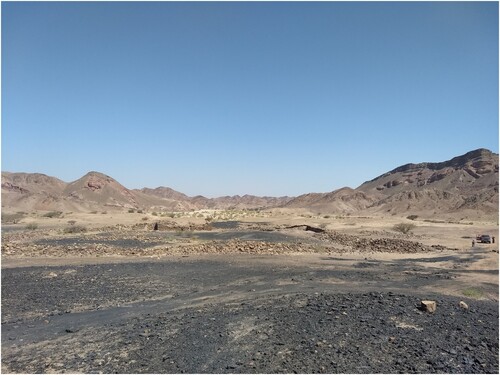 Figure 3. View of the fortress at Khirbat an-Nahas, from the south-east, in 2019 (photo by J.M. Tebes).