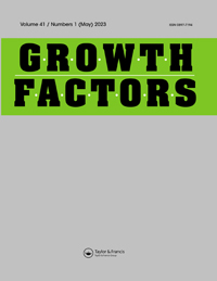 Cover image for Growth Factors, Volume 41, Issue 2, 2023