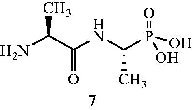 Figure 6. Structure of alafosfalin 7.
