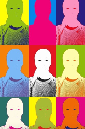 FIGURE 12. Pastiche filter ‘POP ART’ by @bdimitrov. The user’s image is replicated in a pop-art style, with simple colour contrast and alteration used to create the effect.