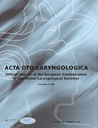 Cover image for Acta Oto-Laryngologica, Volume 140, Issue 3, 2020