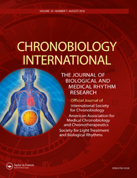 Cover image for Chronobiology International, Volume 33, Issue 7, 2016