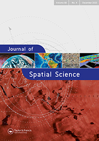Cover image for Journal of Spatial Science, Volume 68, Issue 4, 2023