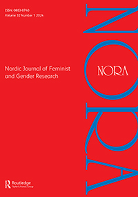 Cover image for NORA - Nordic Journal of Feminist and Gender Research, Volume 32, Issue 1, 2024