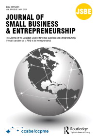 Cover image for Journal of Small Business & Entrepreneurship, Volume 36, Issue 3, 2024