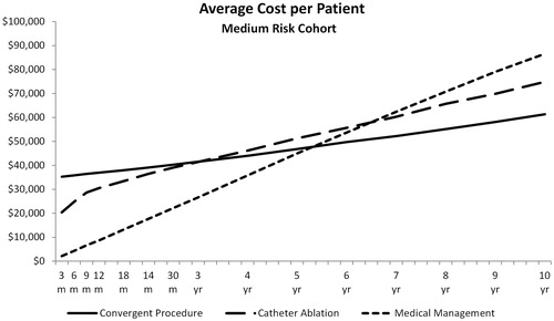 Figure 5. Average cost per patient.
