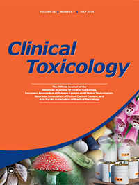 Cover image for Clinical Toxicology, Volume 56, Issue 7, 2018