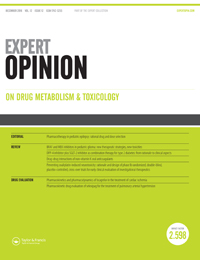 Cover image for Expert Opinion on Drug Metabolism & Toxicology, Volume 12, Issue 12, 2016