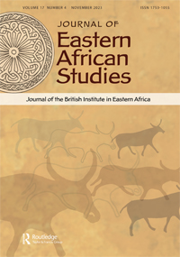 Cover image for Journal of Eastern African Studies